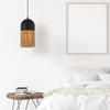 PENDANT LIGHT E27 MAX 11W METAL-PAPER,BLACK-NATURAL (23071 Zambelis) - Zambelis