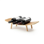 UMBRA stojak na wino VINOLA naturalny (1018289-390) - Umbra