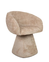 MaMaison krzesło obrotowe PEDRA beżowe (MM1501100298) - MaMaison
