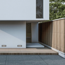 OUTDOOR WALL STEP LIGHT 3W LED GRAPHITE (E229 Zambelis) - Zambelis