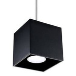 Lampa wisząca QUAD 1 czarny (SL.0060) - Sollux