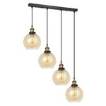 Lampa wisząca Cardena (MDM-4330-4-GD-AMB) Italux