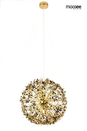 Efektowna biżuteryjna lampa wisząca MONETE 50 złota (MSE1501100579) - Moosee
