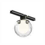 MAGNETIC ULTRA SLIM CLEAR ROUND LIGHT 3W 3000K BLACK (23117 Zambelis) - Zambelis