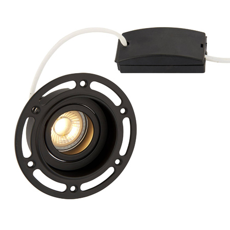 Lampa sufitowa Trimless Downlight round Black 50W (92538) - Saxby