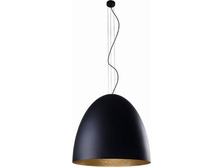 LAMPA WISZĄCA, ŻYRANDOL EGG BLACK | CZARNY XL (9026) - Nowodvorski - żyrandol