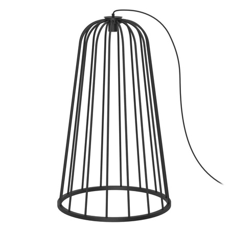 Lampa stojąca ogrodowa no. moon A - Czarna (1000 mm)   (9418) - Shilo