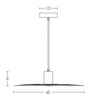 PENDENT LAMP E27 MAX 40W BAMBO NATURAL (20242 Zambelis) - Zambelis