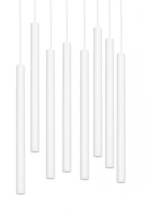 Lampa wisząca ROLL 8 kolor Biały (11168801) - KASPA