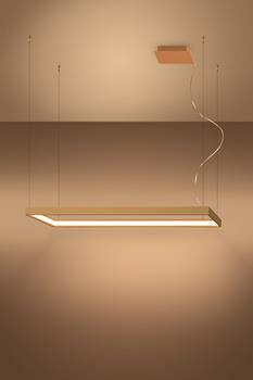 Lampa wisząca TUULA M złoty LED 3000K (TH.161) - Thoro Lighting