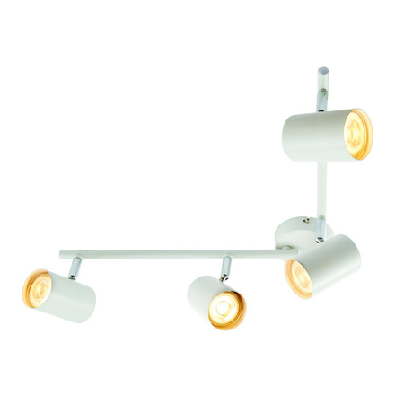 Lampa sufitowa Arezzo 4lt bar white 7W (73686) - Saxby