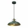 Lampa wisząca FELIX GREEN/GOLD 1 (MLP7709) - Milagro