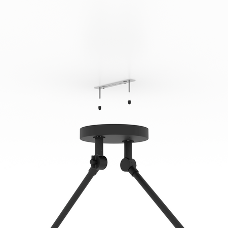 Lampa Sufitowa PISTUNIO czarna (390199) - EGLO