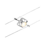 System linkowy spot MacII max1x10W GU5,3 Chrom mat/Chrom 12V DC 60VA twszt/metal (PL94431) - Paulmann
