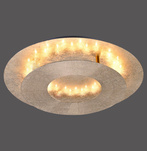 NEVIS LAMPA SUFITOWA ZŁOTY (9011-12) - Paul Neuhaus