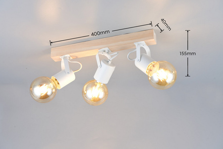 Listwa sufitowa z reflektorami LYNAR (R86663031) - RL