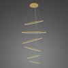 Lampa wisząca Ledowe Okręgi No.6 złota 3k Dali (LA086/P_150_in_3k_gold_Dali) - ALTAVOLA DESIGN