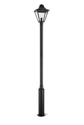 24 GARDEN POSTLAMP 1L BLACK H (108171) - Markslojd