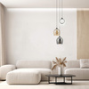 PENDANT LED LIGHT 18W 3000K METAL-GLASS (23081 Zambelis) - Zambelis