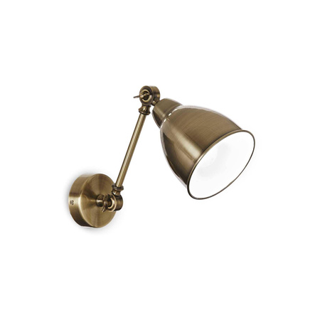Kinkiet NEWTON AP1 kol. miedziany (027876) Ideal Lux