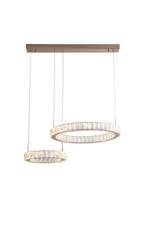 GIRONA LAMPA WISZĄCA ZŁOTA\GOLD (MD3713-2-3GT) - Zuma Line