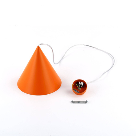 CONO ORANGE LAMPA WISZACA 1 M (10064) - TK Lighting