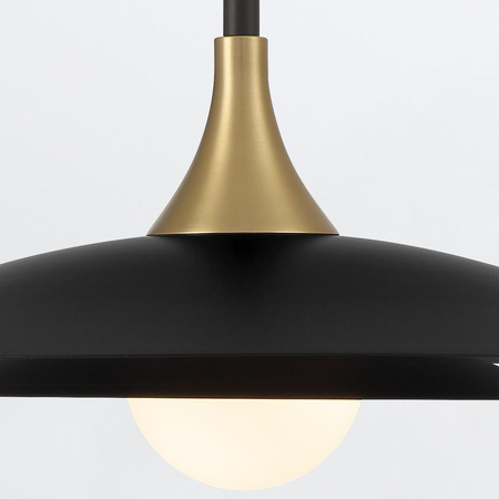 Lampa wisząca Welsh - Matowa czerń (QN-WELSH-P-BK) - Quintiesse