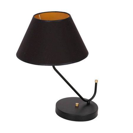 Lampa stołowa VICTORIA BLACK 1xE27 (MLP4914) - Milagro