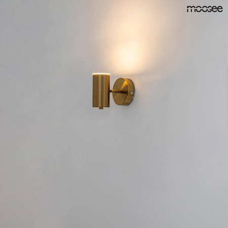 MOOSEE lampa ścienna SPOT złota (MSE010400215) - Moosee