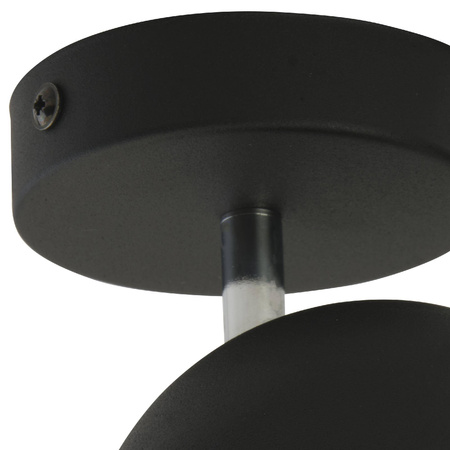 Lampa sufitowa ALTEA czarna 1 PŁ + ŻARÓWKA (6517) - TK Lighting