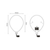 BALLOON KINKIET NIEBIESKI/BLUE (84454-BE) - Zuma Line