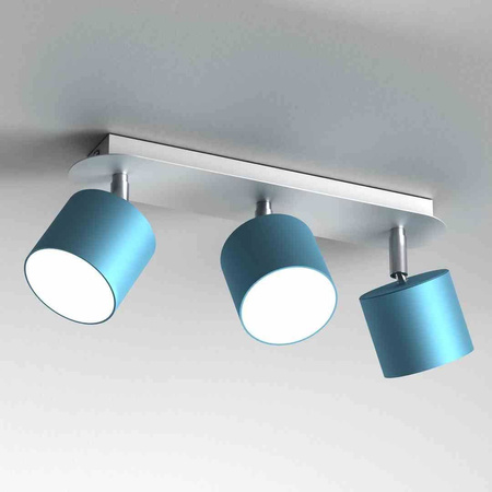 Lampa sufitowa DIXIE BLUE 3xGX53 (MLP7606) - Milagro