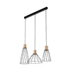 Lampa wisząca MODESTO WOOD SOSNA 3 listwa (10158) - TK Lighting