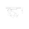 Oprawa do systemu szynowego PROFILE TINOS LED 30W (10388) - Nowodvorski