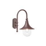 Lampa ścienna / Kinkiet CIMA Brązowy (CIMA_AP1_COFFEE) - Ideal Lux