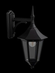 Kinkiet zewnętrzny MODENA 351 BLACK E27 LED 9W Norlys