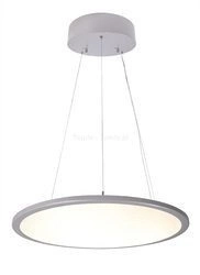 Lampa wisząca LED PANEL round 3000K kol. srebrny (D342090) - żyrandol