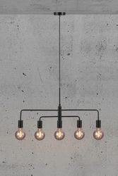 Lampa wisząca GLOOM Nordlux E27 40W Metal Czarny