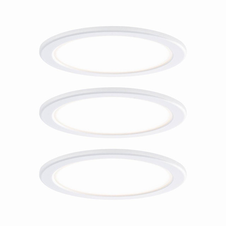 Zestaw opraw meblowych z zasilaczem LED 3x 3,5W 2700K Biały (PL99989) - PAULMANN