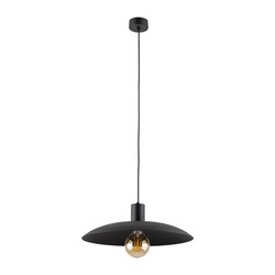ASTRA BLACK 1XE27 LAMPA WISZĄCA (10712) - TK Lighting