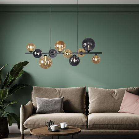 POPSICLE LAMPA WISZĄCA SMOKY/BURSZTYN (2583-18) - Paul Neuhaus