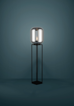 Lampa Podłogowa BULCIAGO czarna (39989) - EGLO