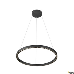 Lampa wisząca ONE CUBE, 4000 K, DALI 2, Touch, czarna (1007663) - SLV