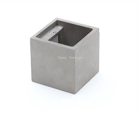 Kinkiet betonowy CUBE (D341183)