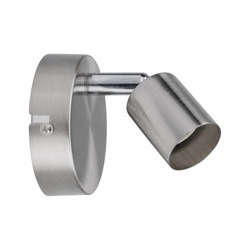 Spotlight Carolina max. 1x10W GU10 Nikiel Mat 230V Metal (PL66743) - PAULMANN