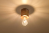 Plafon SALGADO naturalne drewno (SL.0672) - Sollux
