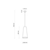 Lampa wisząca ZING 1 (10085) - TK Lighting