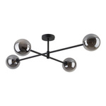 Lampa sufitowa SARIUS BLACK/GRAPHITE 4 PŁ (6235) - TK Lighting