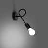 Kinkiet LEVAR czarny (SL.1454) - Sollux Lighting
