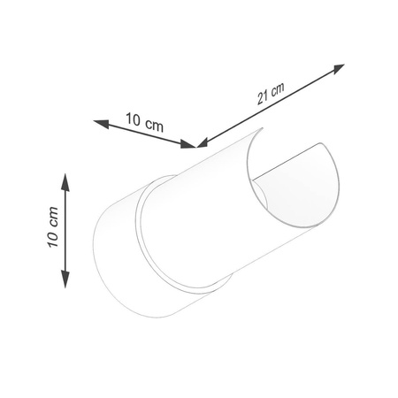 Kinkiet FLASH biały (SL.1676) - Sollux Lighting